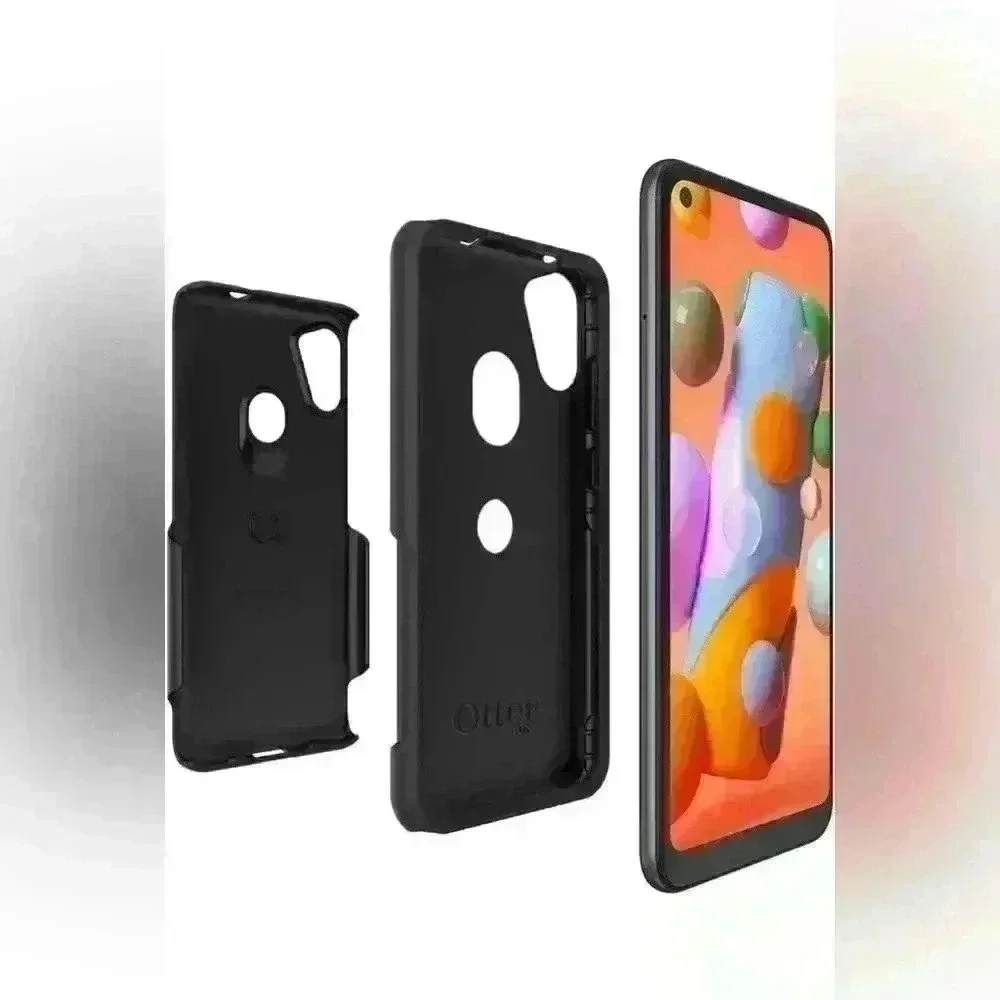 OtterBox Galaxy A01 Commuter Series Lite Case - Black, Slim & Tough brand new